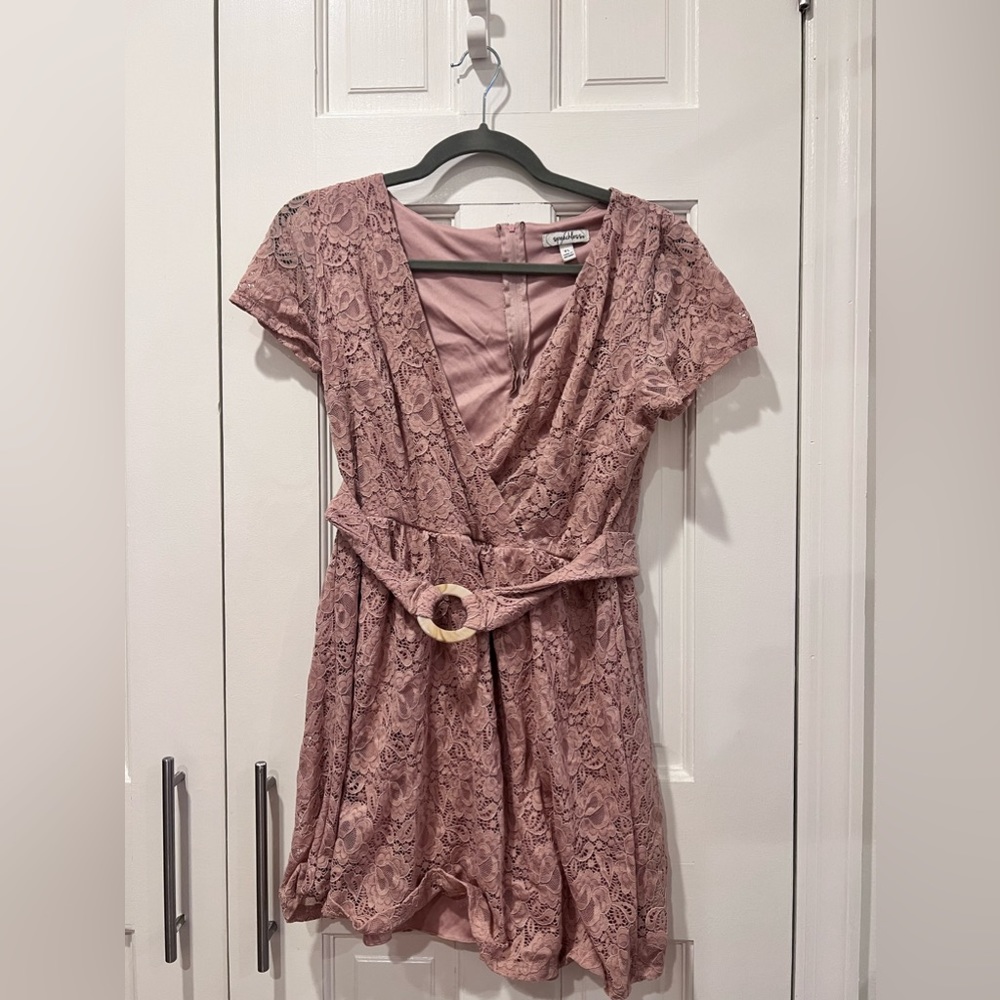 Preloved Blush Romper - XL